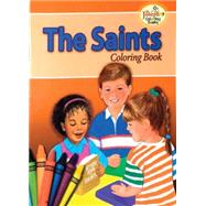 Coloring Book About the Saints by Catholic Book Publishing Co, 9780899426815