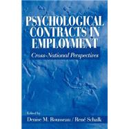 Psychological Contracts in Employment : Cross-National Perspectives by Denise Rousseau, 9780761916819