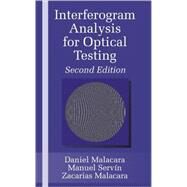 Interferogram Analysis For Optical Testing, Second Edition by Malacara; Zacarias, 9781574446821