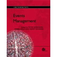 Events Management by Robinson, Peter; Wale, Debra; Dickson, Geoff, 9781845936822