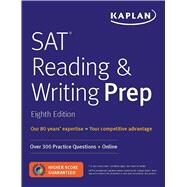 SAT Reading & Writing Prep Over 300 Practice Questions + Online by Kaplan Test Prep, 9781506236827