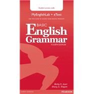 Basic English Grammar MyLab English & eText Access Code Card by Azar, Betty S; Hagen, Stacy A., 9780134036830