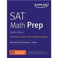 SAT Math Prep by Kaplan Test Prep, 9781506236834