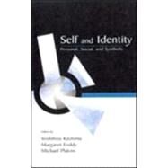 Self and Identity: Personal, Social, and Symbolic by Kashima; Yoshihisa, 9780805836837