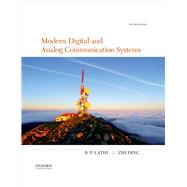 Modern Digital and Analog Communication by Lathi, B.P.; Ding, Zhi, 9780190686840
