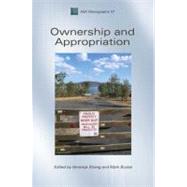 Ownership and Appropriation by Strang, Veronica; Busse, Mark, 9781847886842