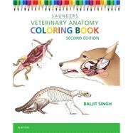 Veterinary Anatomy Coloring Book by Singh, Baljit, Ph.D., 9781455776849