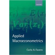 Applied Macroeconometrics by Favero, Carlo A., 9780198296850