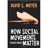 How Social Movements (Sometimes) Matter by Meyer, David S., 9780745696850