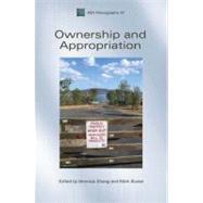 Ownership and Appropriation by Strang, Veronica; Busse, Mark, 9781847886859