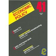 Economic Policy 41 by De Menil, Georges; Portes, Richard; Sinn, Hans-Werner; Baldwin, Richard; Bertola, Giuseppe; Seabright, Paul, 9781405126861