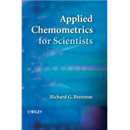 Applied Chemometrics for Scientists by Brereton, Richard G., 9780470016862