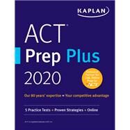 Kaplan Act Prep Plus 2020 by Kaplan, Inc., 9781506236865