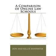 A Comparison of Online Law Schools by Rainwater, Don; Rainwater, Kellie, 9781441406866