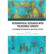 Undertaking Geographical Research with Marginalised People: Ethics, Methods and Practice by von Benzon; Nadia, 9780815396871