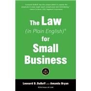 The Law in Plain English for Small Business by Duboff, Leonard D.; Bryan, Amanda, 9781621536871