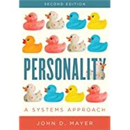 Personality A Systems Approach by Mayer, John D., 9781442266872