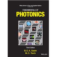 Fundamentals of Photonics, 2 Volume Set by Saleh, Bahaa E. A.; Teich, Malvin Carl, 9781119506874