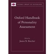 Oxford Handbook of Personality Assessment by Butcher, James N., 9780195366877