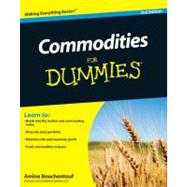 Commodities For Dummies by Bouchentouf, Amine, 9781118016879