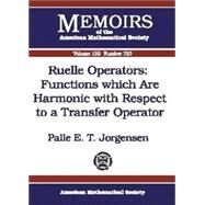 Ruelle Operators by Jorgensen, Palle E. T., 9780821826881