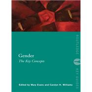 Gender: The Key Concepts by Mary Evans, 9781136186882