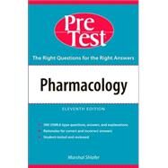 Pharmacology : PreTest Self-Assessment and Review by PreTest, 9780071436885