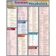 German Vocabulary,Arnet, Liliane,9781572226890