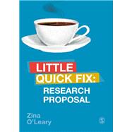 Research Proposal by O'Leary, Zina, 9781526456892