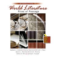 Introduction to World Literature: Rites of Passage by ANDERSON, WANELLE, 9781465206893