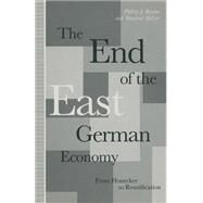 The End of the East German Economy by Bryson, Phillip J.; Melzer, Manfred, 9781349216895