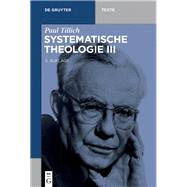 Systematische Theologie by Tillich, Paul; Danz, Christian, 9783110536898