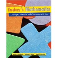 Today's Mathematics, (Shrinkwrapped with CD inside envelop inside front cover of Text) Concepts, Methods, and Classroom Activities by Heddens, James W.; Speer, William R.; Brahier, Daniel J., 9780470286906