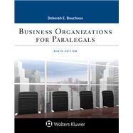 Business Organizations for Paralegal by Bouchoux, Deborah E., 9781543826906
