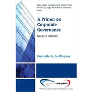 A Primer on Corporate Governance by De Kluyver, Cornelis A., 9781606496909