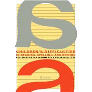 Children's Difficulties In Reading, Spelling and Writing: Challenges And Responses by Pumfrey &, 9781850006909