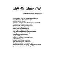 Wait the Water Fall by Warren, Marvel; Remmington, Robert Fitzgerald, 9781413416916