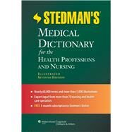 Stedman's Medical Dictionary for the Health Professions and Nursing by Stedman's, 9781608316922