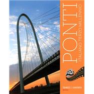 Student Activities Manual for Tognozzi/Cavatorta's Ponti, 3rd by Tognozzi, Elissa; Cavatorta, Giuseppe, 9781111836931