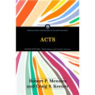 Acts by Robert P. Menzies; Craig S. Keener, 9781540966933