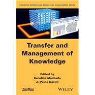 Transfer and Management of Knowledge by Machado, Carolina; Davim, J. Paulo, 9781848216938