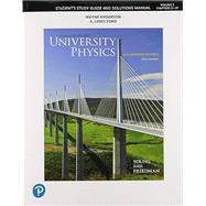 Student Study Guide and Solutions Manual for University Physics Volume 2 (Chs 21-37) by Young, Hugh D.; Freedman, Roger A., 9780135216941