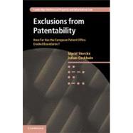 Exclusions from Patentability by Sterckx, Sigrid; Cockbain, Julian, 9781107006942