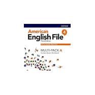 American English File Level 4 Student Book/Workbook Multi-Pack A with Online Practice by Latham-Koenig, Christina; Oxenden, Clive, 9780194906944