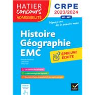 Histoire-Gographie-EMC- CRPE 2023-2024 - Epreuve crite d'admissibilit by Alexandra Baudinault; Lucie Gomes; Thierry Truel, 9782401086944
