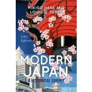 Modern Japan: A Historical Survey by Hane,Mikiso, 9780813346946