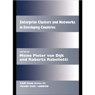 Enterprise Clusters and Networks in Developing Countries by van Dijk,Meine Pieter, 9781138416949
