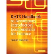 RATS Handbook to Accompany Introductory Econometrics for Finance by Chris Brooks, 9780521896955