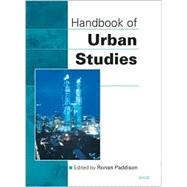 Handbook of Urban Studies by Ronan Paddison, 9780803976955