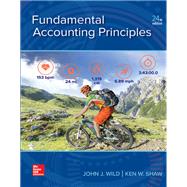 Fundamental Accounting Principles [Rental Edition] by WILD, 9781259916960